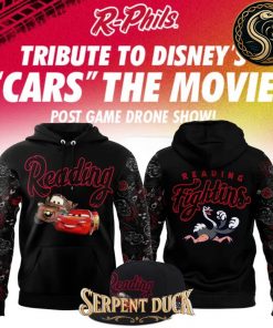 Reading Fightin Phils “Cars” The Movie Special Hoodie