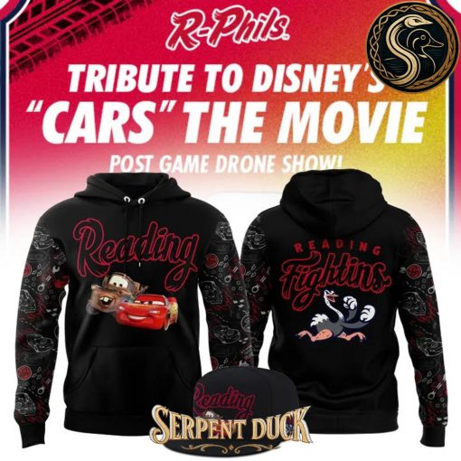 Reading Fightin Phils “Cars” The Movie Special Hoodie