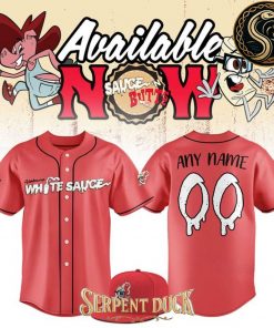 Rocket City Trash Pandas 2025 Alabama White Sauce Baseball Jersey