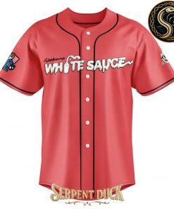 Rocket City Trash Pandas 2025 Alabama White Sauce Baseball Jersey