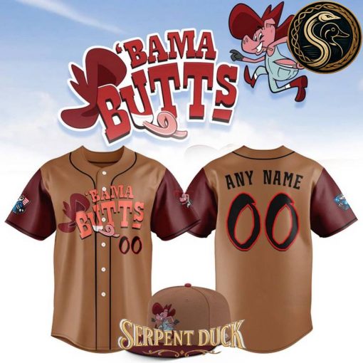 Rocket City Trash Pandas 2025 Bama Butts Limited Baseball Jersey