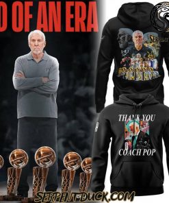 San Antonio Spurs Thank you Gregg Popovich Hoodie