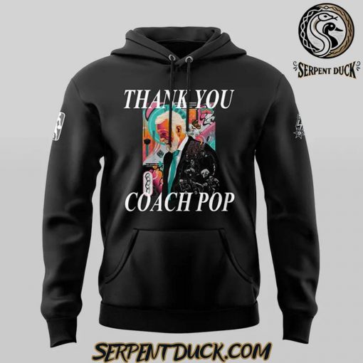 San Antonio Spurs Thank you Gregg Popovich Hoodie