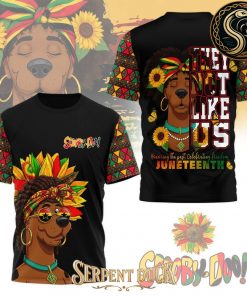 Scooby-Doo They Not Like Us Juneteenth Tee