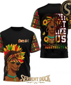Scooby-Doo They Not Like Us Juneteenth Tee