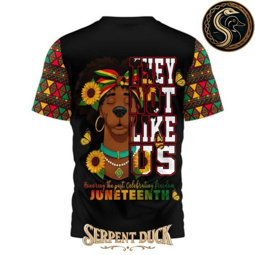 Scooby-Doo They Not Like Us Juneteenth Tee