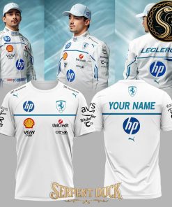 Scuderia Ferrari Shirt 2025 Custom T-Shirt