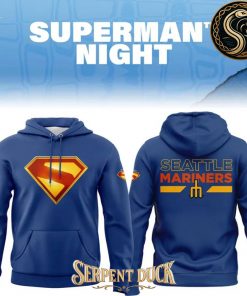 Seattle Mariners Superman Night Hoodie