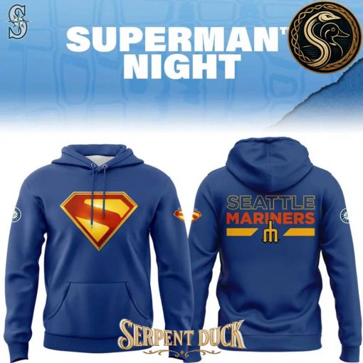 Seattle Mariners Superman Night Hoodie