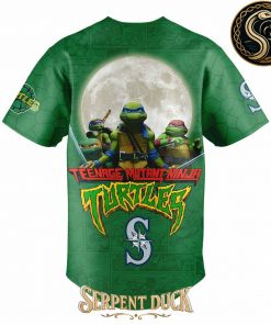 Seattle Mariners Teenage Mutant Ninja Turtles Baseball Jersey