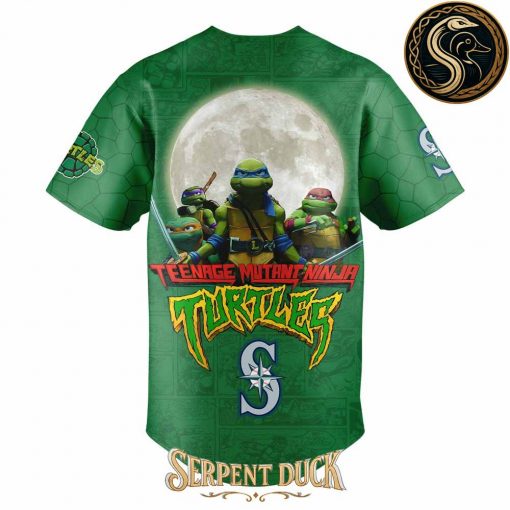 Seattle Mariners Teenage Mutant Ninja Turtles Baseball Jersey