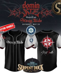Seattle Mariners x Stray Kids 2025 Tour Baseball Jersey