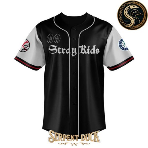 Seattle Mariners x Stray Kids 2025 Tour Baseball Jersey