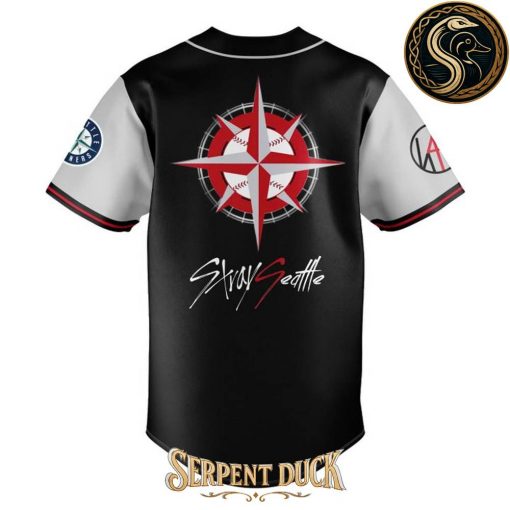 Seattle Mariners x Stray Kids 2025 Tour Baseball Jersey