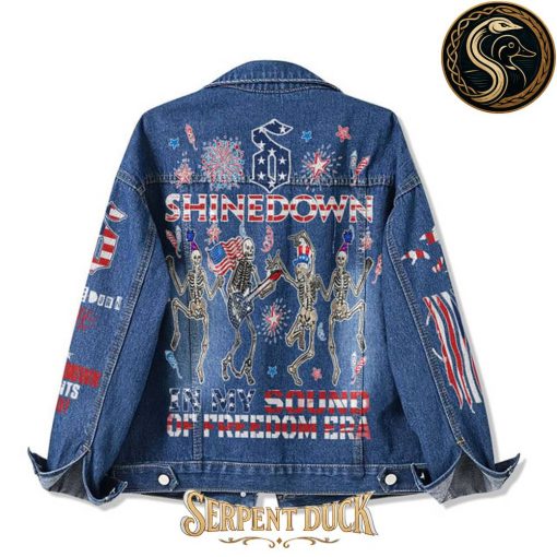 Shinedown In My Sound Of Freedom Era Denim Jacket
