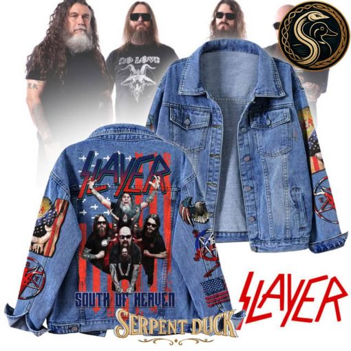 Slayer South Of Heavan Denim Jacket