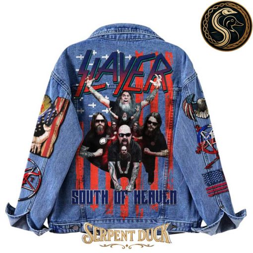 Slayer South Of Heavan Denim Jacket