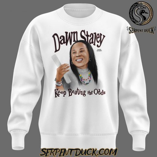 South Carolina Gamecocks Dawn Staley Keep Beating The Odds Sweashirt