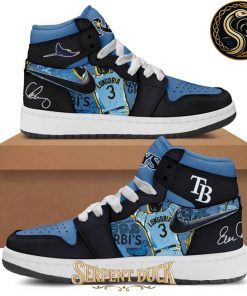 Tampa Bay Rays Evan Longoria Thank You For The Memories Signatures Air Jordan 1 Sneaker
