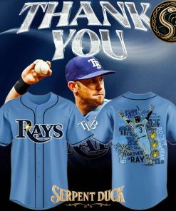 Tampa Bay Rays Evan Longoria Thank You For The Memories Signatures Jersey