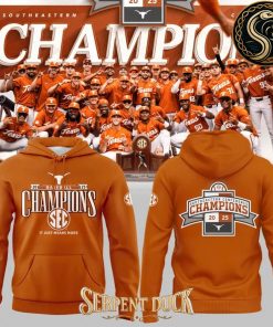 Texas Longhorns Sec Regular Season Title Hoodie