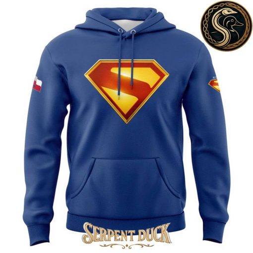 Texas Rangers x Superman Night Hoodie