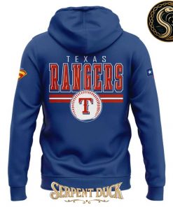 Texas Rangers x Superman Night Hoodie