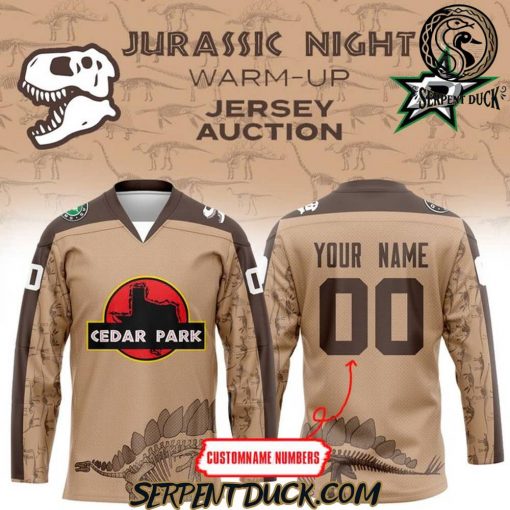 Texas Stars Jurassic Night Hockey Jersey