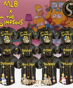 The Simpsons x All Team MLB 2025 Limited Jersey
