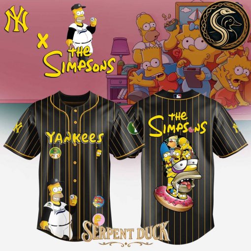 The Simpsons x All Team MLB 2025 Limited Jersey