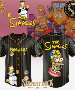 The Simpsons x All Team MLB 2025 Limited Jersey