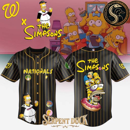 The Simpsons x All Team MLB 2025 Limited Jersey
