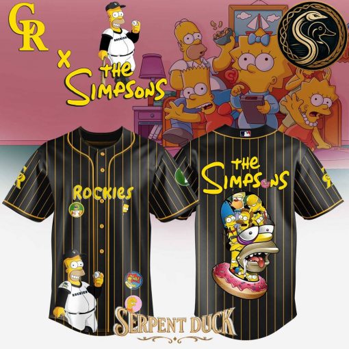 The Simpsons x All Team MLB 2025 Limited Jersey