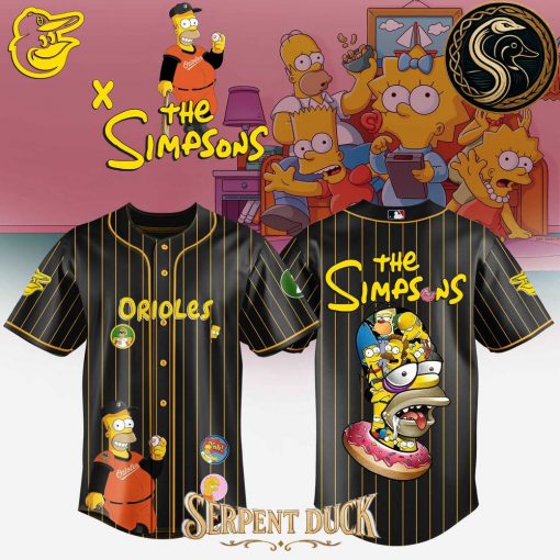 The Simpsons x All Team MLB 2025 Limited Jersey