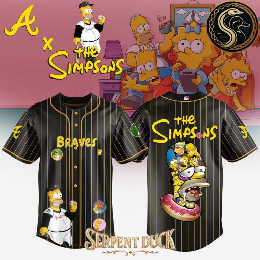 The Simpsons x All Team MLB 2025 Limited Jersey