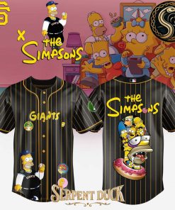 The Simpsons x All Team MLB 2025 Limited Jersey
