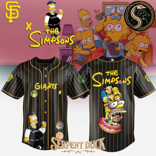 The Simpsons x All Team MLB 2025 Limited Jersey