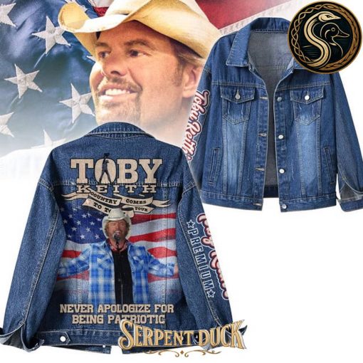 Toby Keith Never Apologize For Being Patriotic Jacket