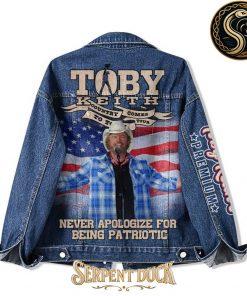 Toby Keith Never Apologize For Being Patriotic Jacket