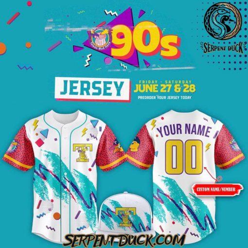 Toledo Mud Hen 90s Baseball Jersey