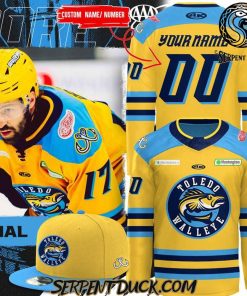 Toledo Walleye ECHL Kelly Cup Playoffs Division Finals Hockey Jersey