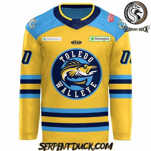 Toledo Walleye ECHL Kelly Cup Playoffs Division Finals Hockey Jersey