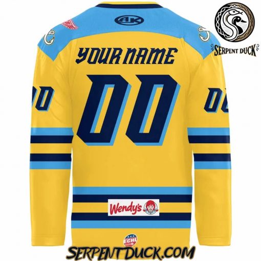 Toledo Walleye ECHL Kelly Cup Playoffs Division Finals Hockey Jersey