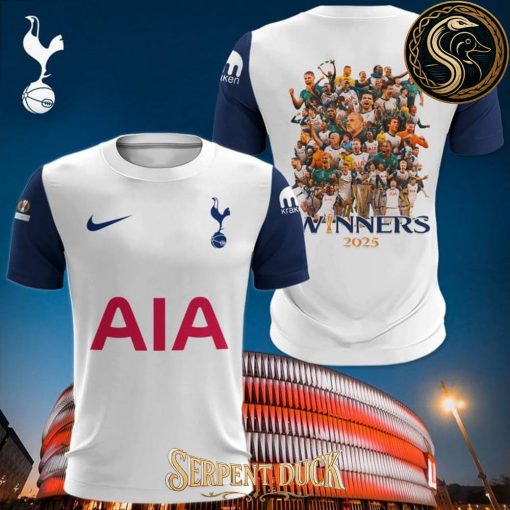 Tottenham Hotspur UEFA Europa League Champions 2024-2025 T-Shirt