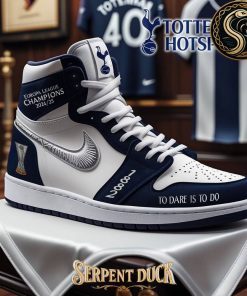 Tottenham Hotspur UEFA Europa League Champions To Dare Is To Do Air Jordan 1 Sneaer