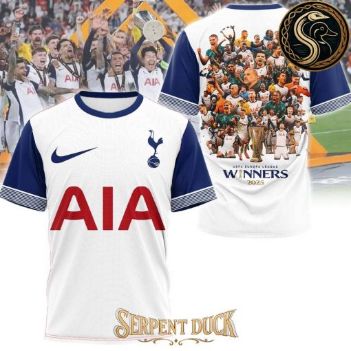 Tottenham Hotspur UEFA Europa League Winners 2025 Tee