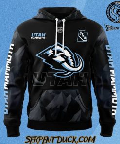 Utah Mammoth NHL Team Black Hoodie