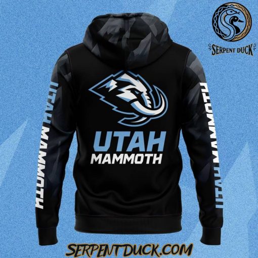Utah Mammoth NHL Team Black Hoodie