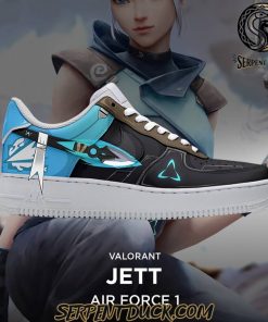 Valorant Jett Air Force 1 Sneaker