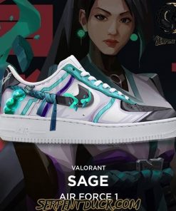 Valorant Sage Air Force 1 Sneaker
